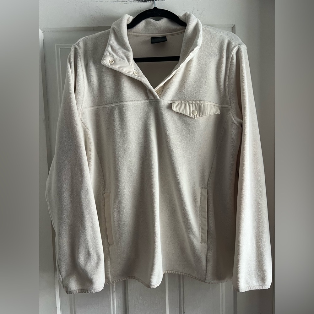32 degree Heat Cream Pullover Fleece Jacket